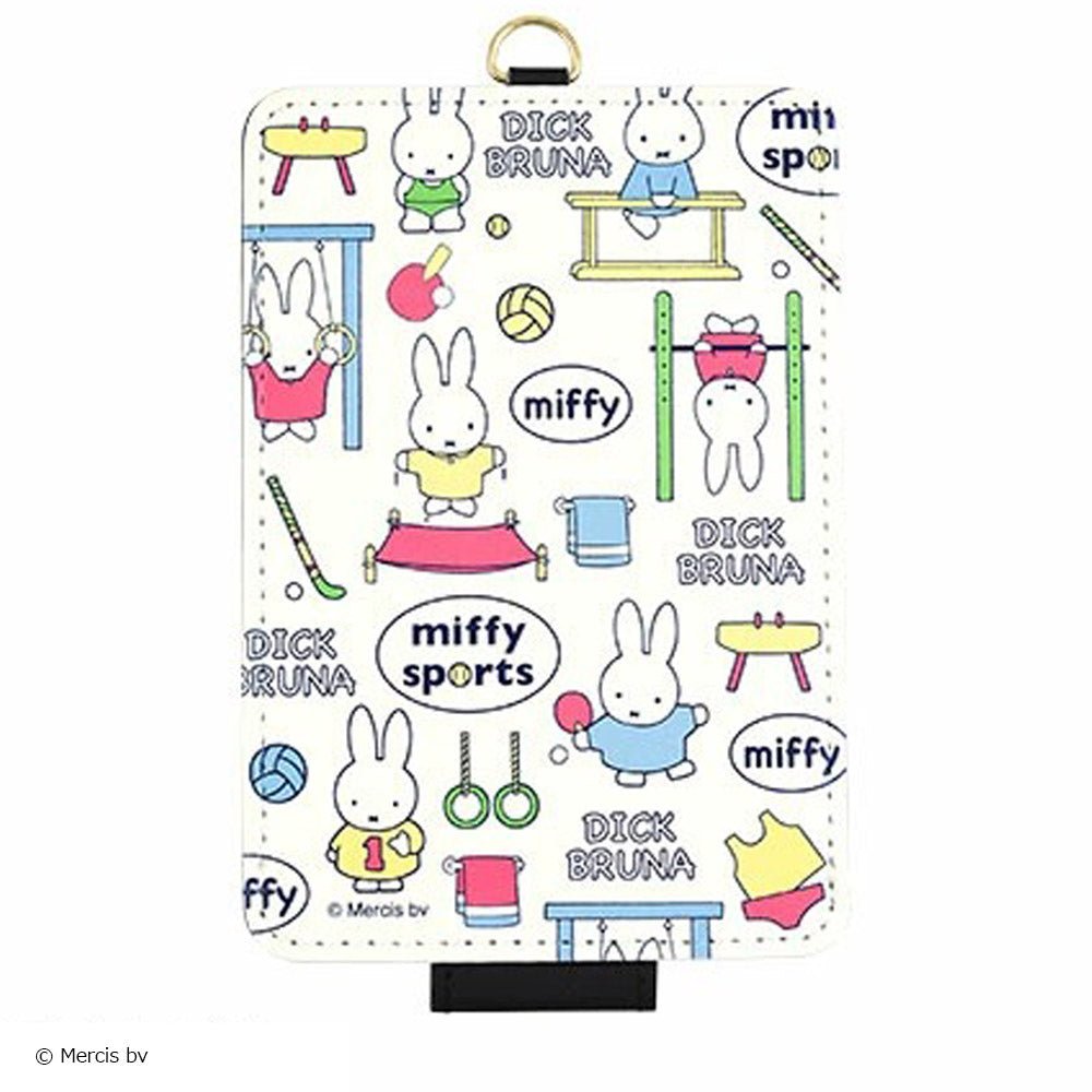 MIFFY ミッフィー - miffy sports / ホワイト / ICカードケース / カードケース - PGS